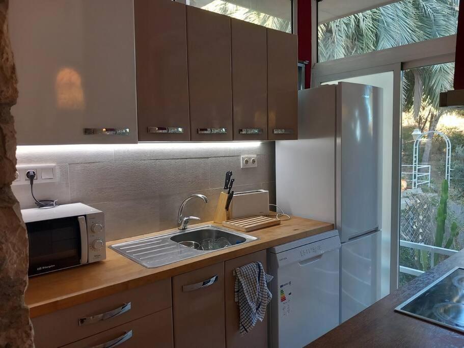 Acogedor Bungalow Adosado El Campello Bagian luar foto